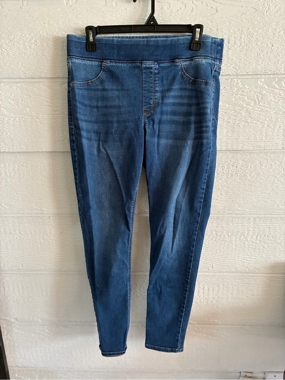 Old Navy Women's Dark Blue Skinny Pull-On Jeans